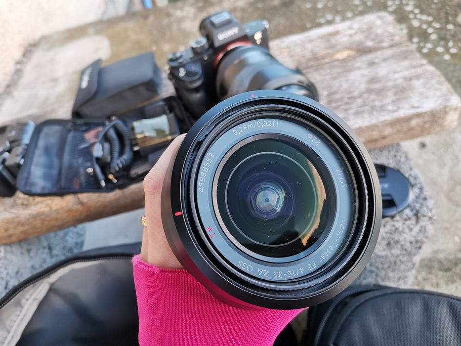 Sony alpha 7RII, obiektywy 24-240, 16-35, zdalne sterowanie i dodatki