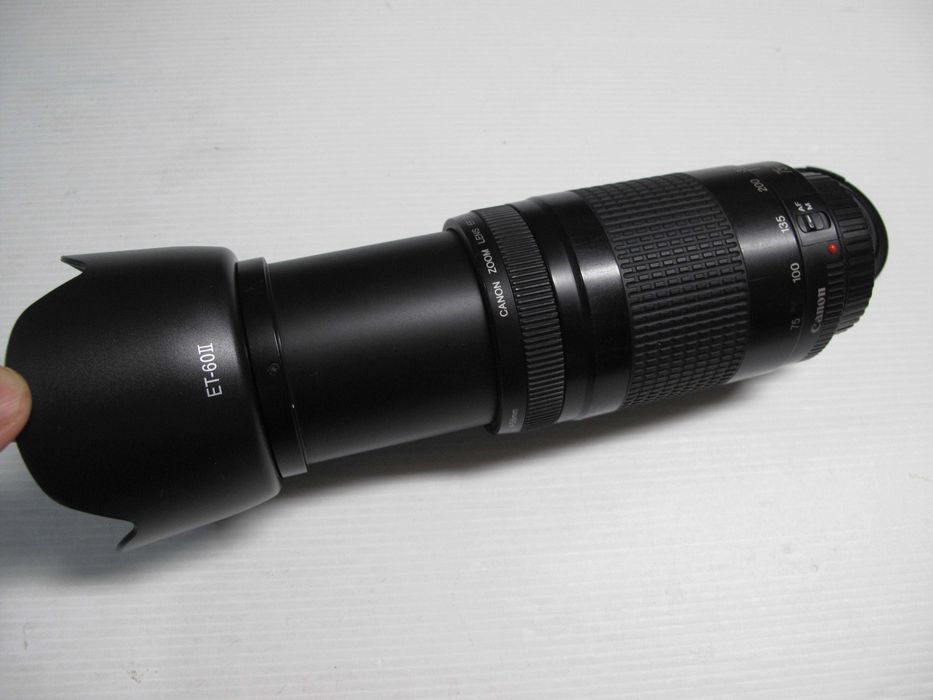 Canon 75-300mm completa estado geral excelente