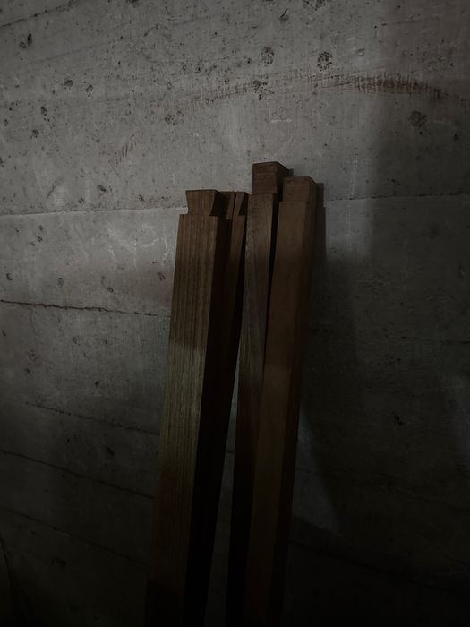 Cama de madera nueva