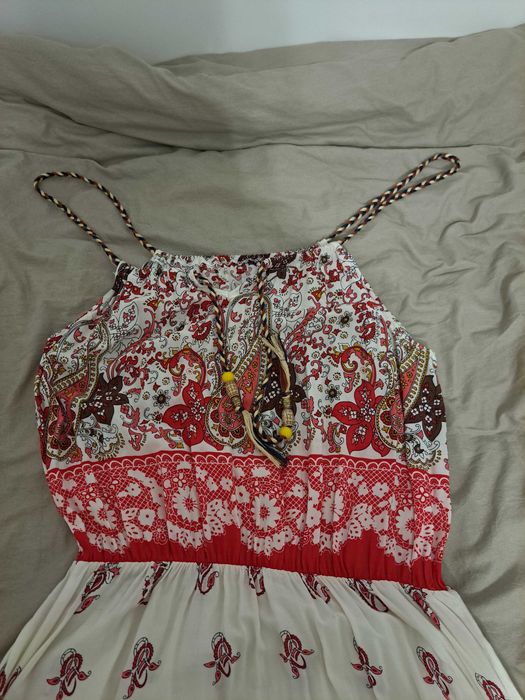Dluga sukienka w stylu boho