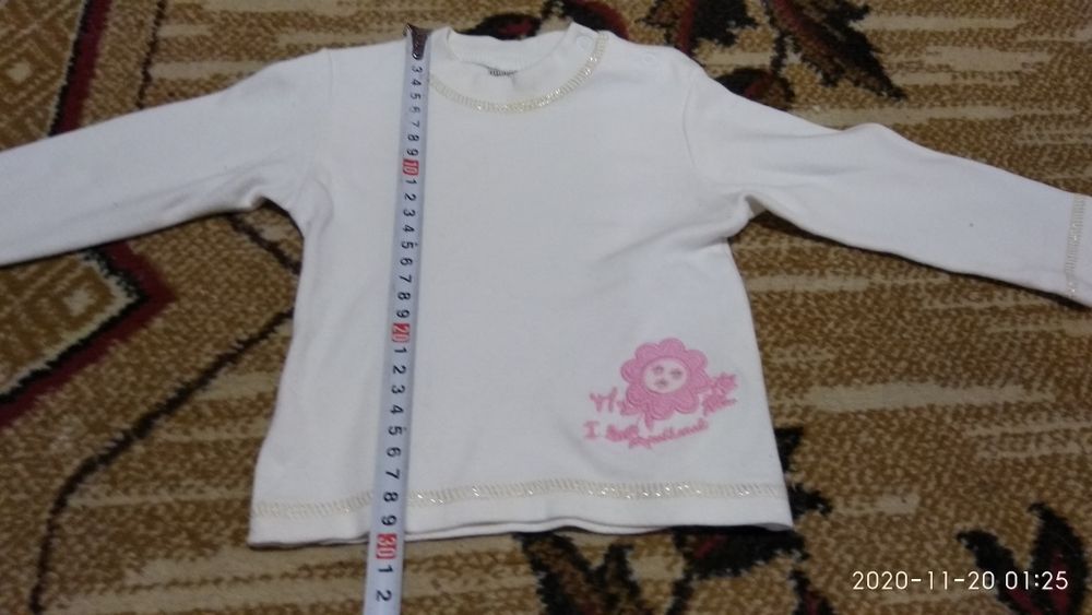 Велюровый костюмчик тройка для девочки