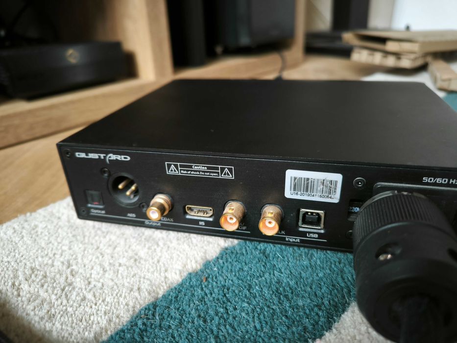 Gustard U16 Hi-Fi USB Audio Interface / transport cyfrowy DAC, AES/EBU, I2S, USB, DSD512