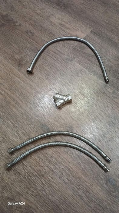 Інжектор для газової плити та шланг для газу і води