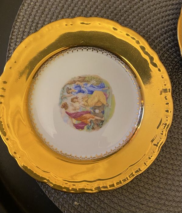 Декоративні тарілки Богемія (Чехословаччина).