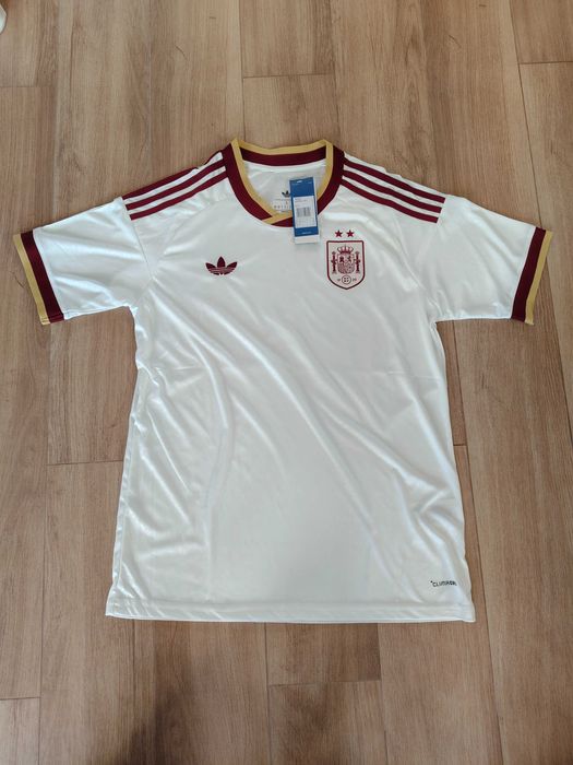 Koszulka wyjazdowa Hiszpanii Adidas
