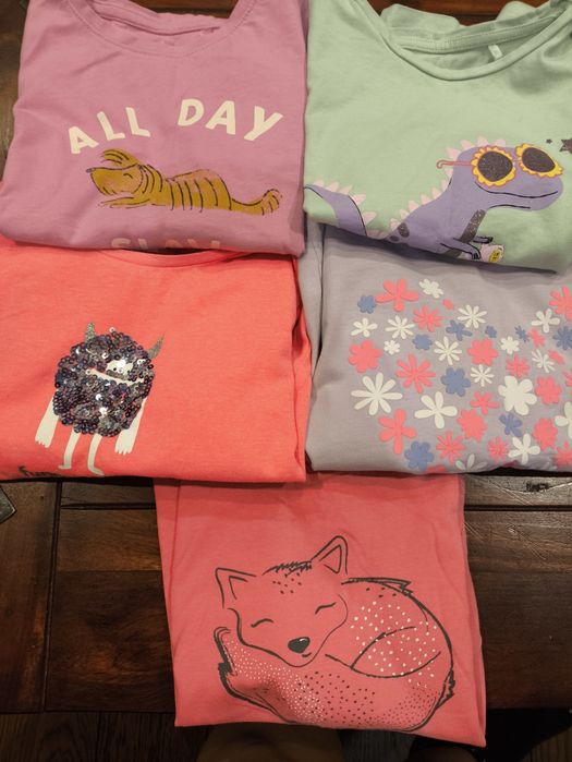 Bluzeczki cool club rozmiar 122 dla dziewczynki