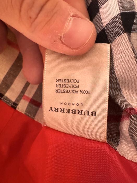 Płaszcz Burberry Red