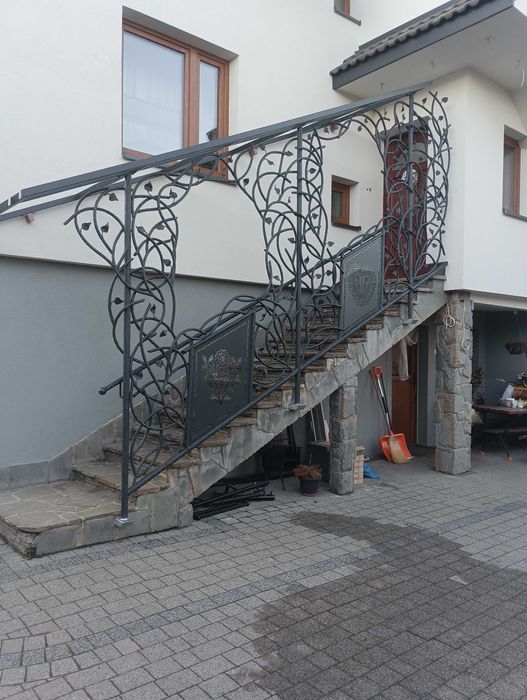 Balustrady bramy ogrodzenia