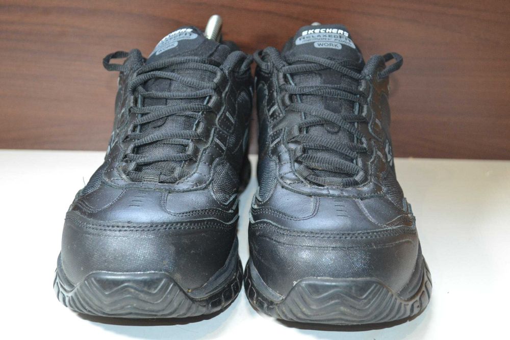Skechers work relaxed fit 43р кроссовки ботинки берцы тактические