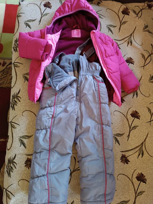 Зимние курточка и комбинезон, 104