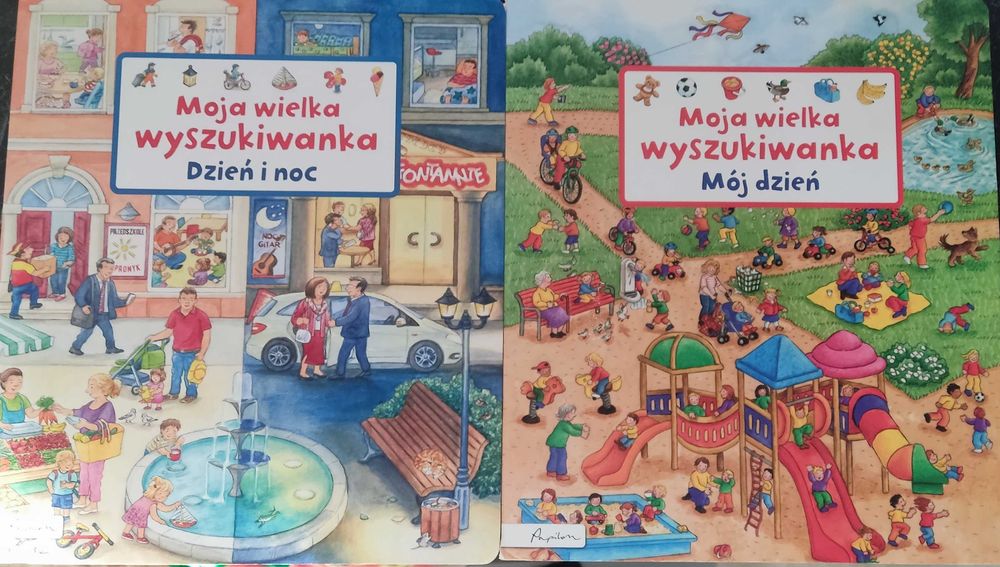 Moja wyszukiwania, zestaw 2 ksiazek