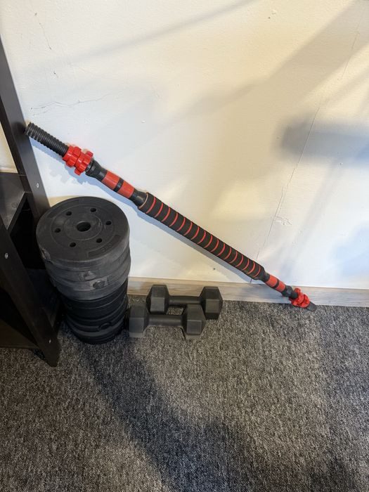 Gryf, ciężarki, hantle