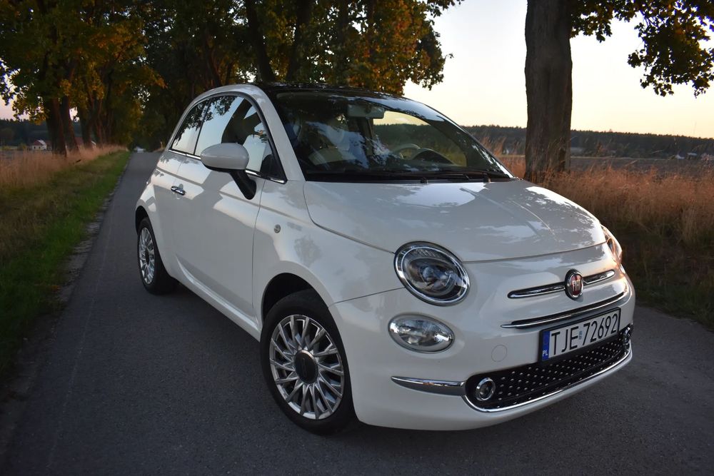 Fiat 500 Lift 1.2 Benzyna Panorama Dach Koła lato/zima