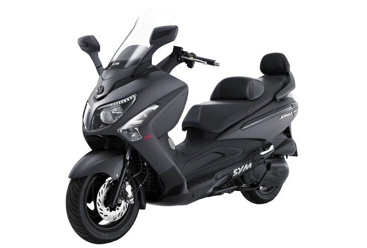 Banco Mota SYM GTS Evo 125 velho por novo