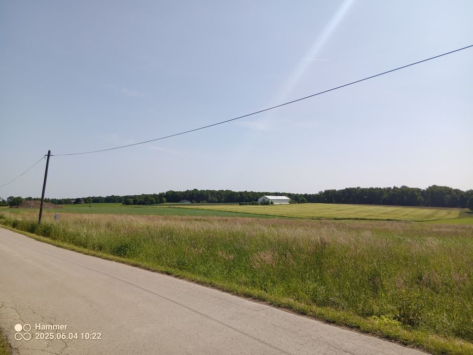 Działka budowlana 6 arów lub więcej
