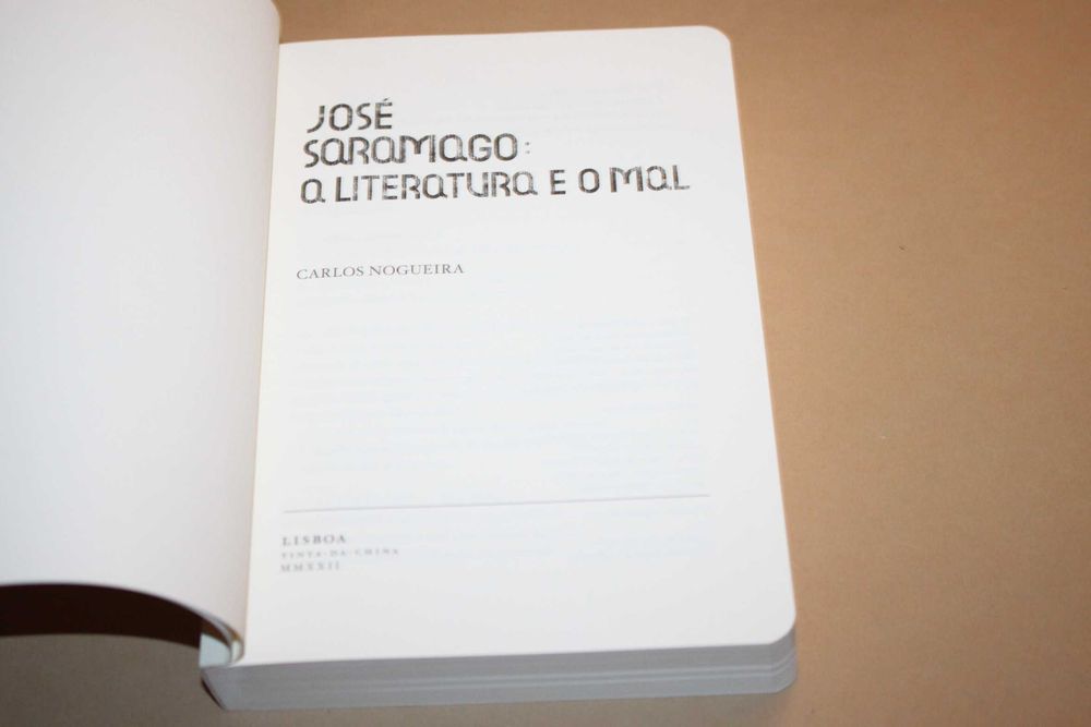 José Saramago: A Literatura e o Mal //Carlos Nogueira