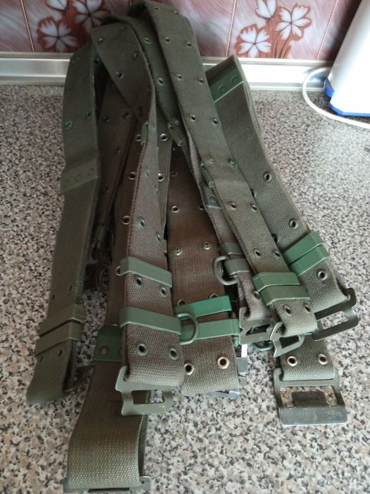 Cinturão militar F1 FAMAS do Exército Francês - Lote de 2 unidades