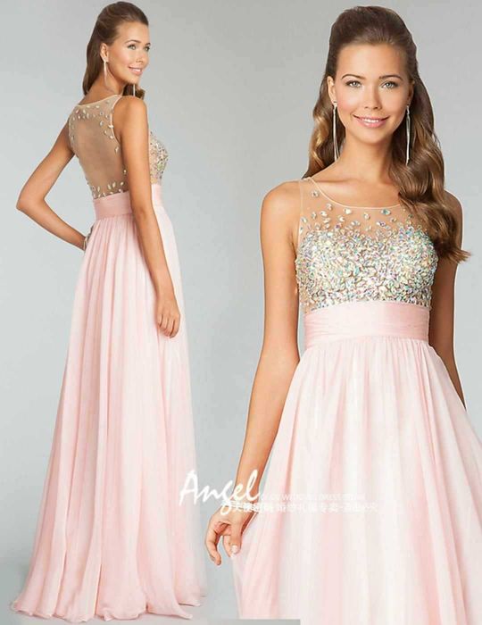 красивенна випускна  вечірня сукня La MaxPa  шифон