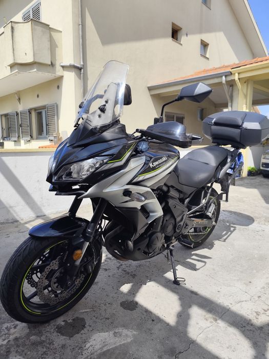 Kawasaki Versys 650 de 2019 pronta para aventura