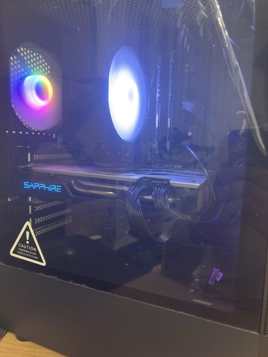 Komputer Gamingowy Ryzen 5 1600\RX580 Nitro+ 8GB\SSD512GB\8GB 3200Mhz