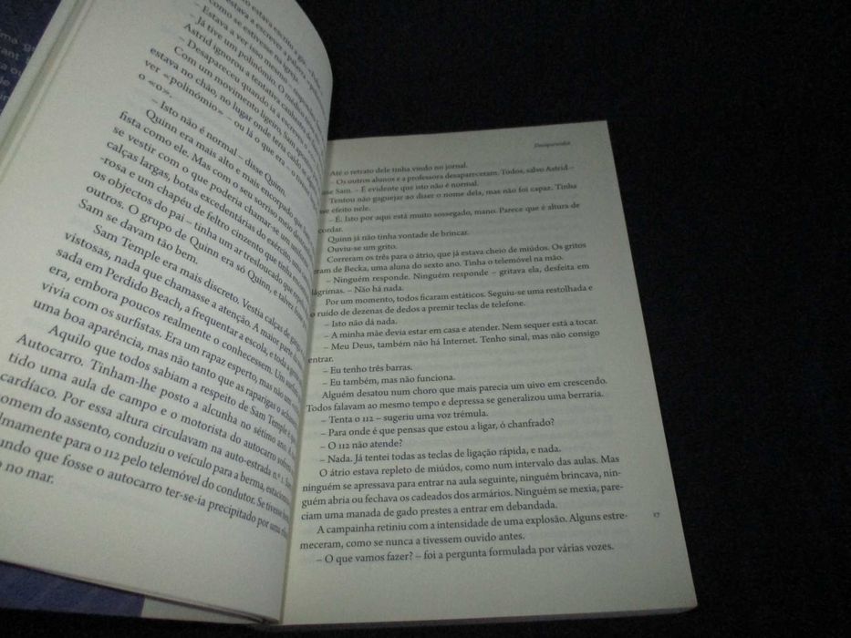 Livro Desaparecidos Michael Grant