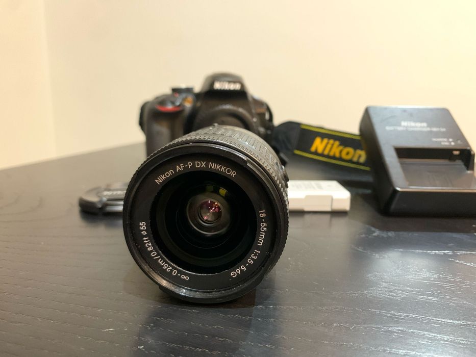 Nikon D3400 + Objetiva 18-55mm AF-P VR + Acessórios