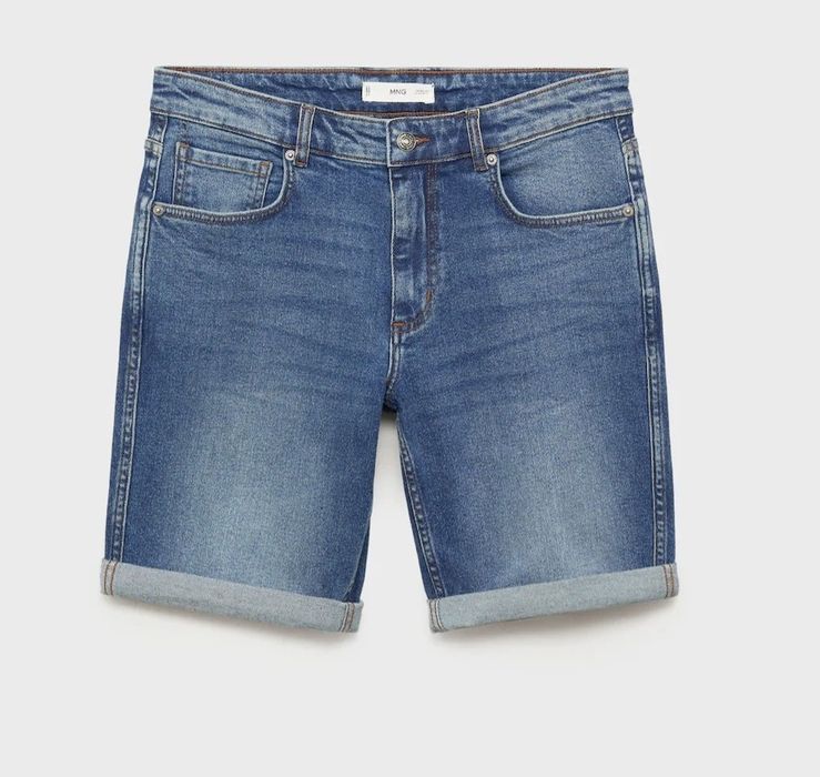 Spodenki Bermudy męskie jeansowe