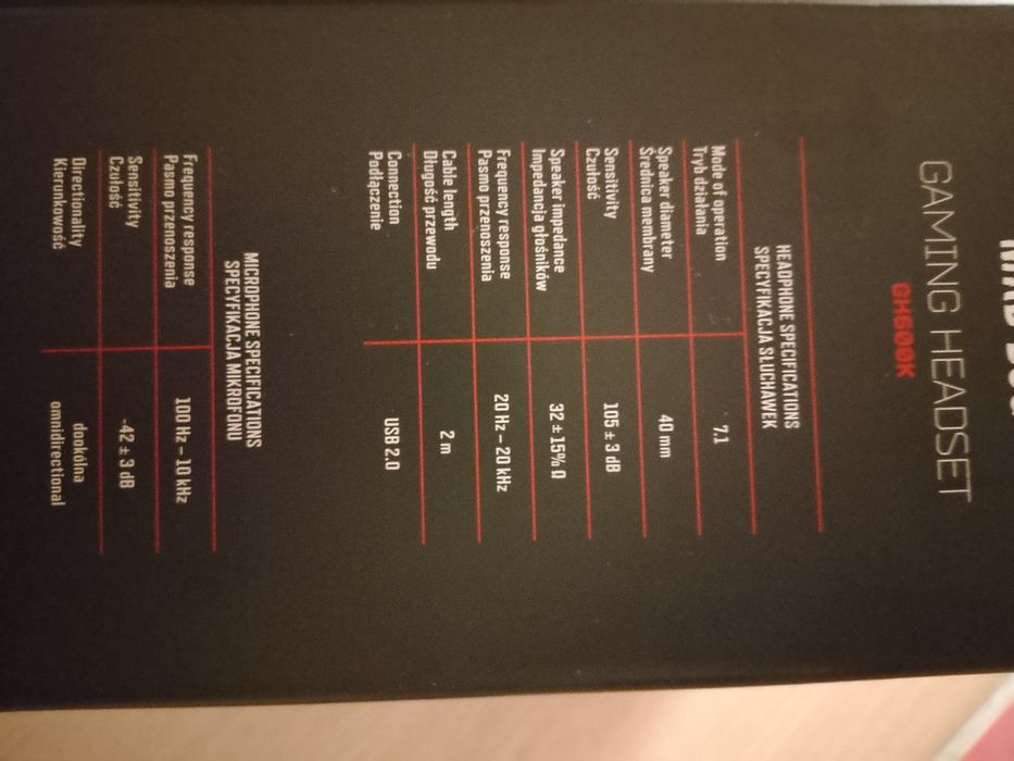 Słuchawki gamingowe