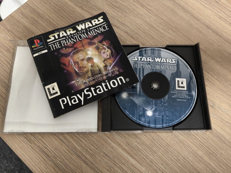 Star Wars the Phantom menace PlayStation 1 ps1