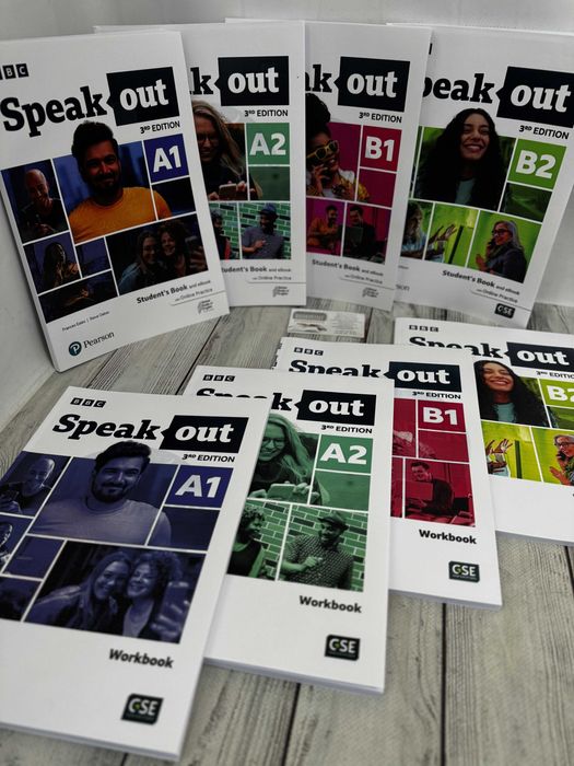 SpeakOut 3rd Edition A1,A2,A2+,B1,B1+,B2,B2+,C1-C2 (репринт)