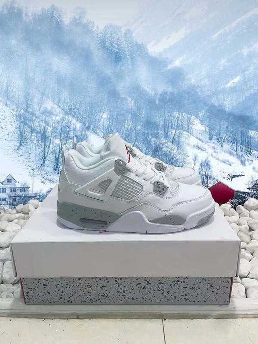 Jordan 4 Retro White Oreo R.44