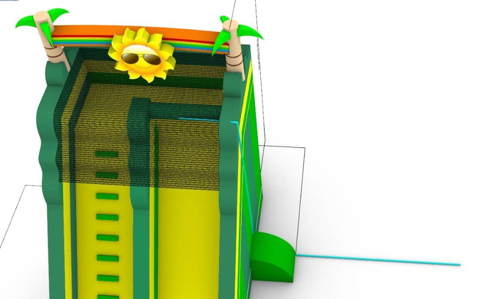 Insuflável Mega Slide Splash