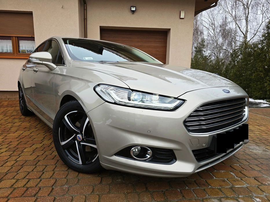 Ford Mondeo SALON PL-Full Led-Alu-Grz.fotele-Kier.El-Pamieci-Titanium-Śliczny!