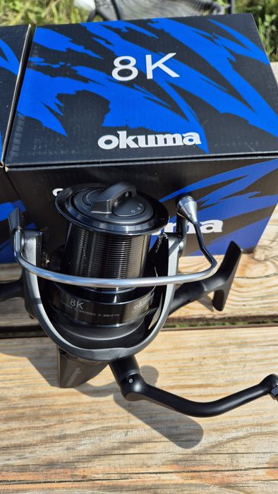 2 nowe kołowrotki okuma 8 k Zapraszamy