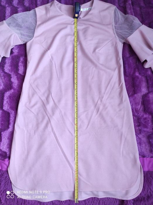 Рожева святкова сукня