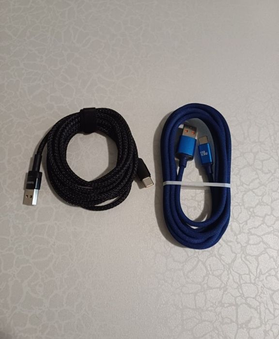 Кабели USB для быстрой зарядки Type-C, 6А, 100 Вт 2 м