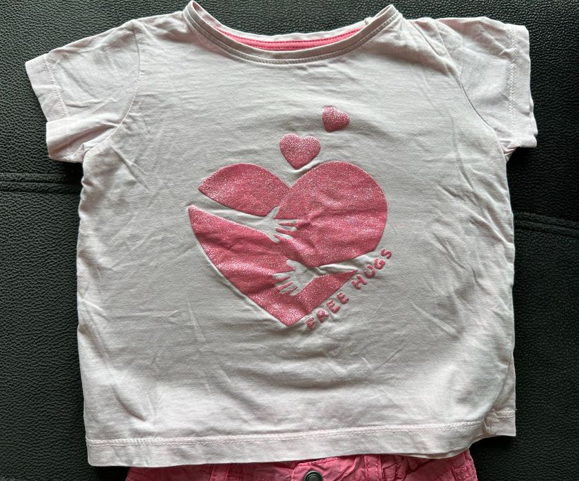 Calças Rosa + T'Shirt (3 Anos)