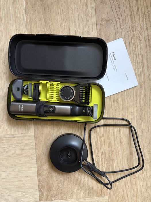 PHILIPS OneBlade Pro 360 Face + Body QP6652/61 jak nowy
