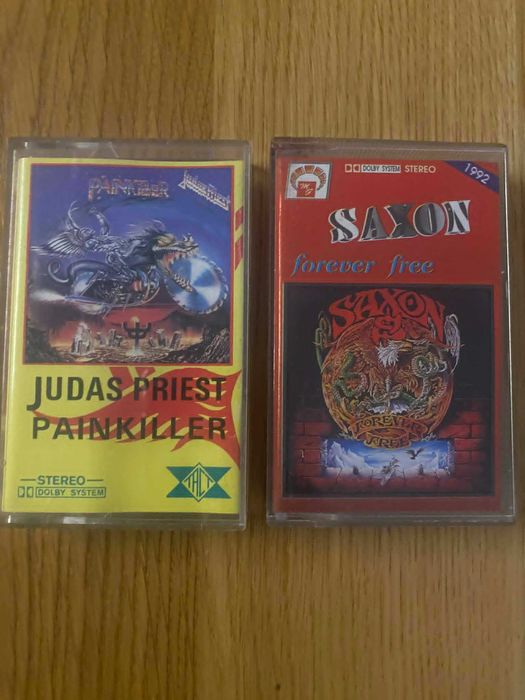 kasety 2 szt. Judas Priest i Saxon