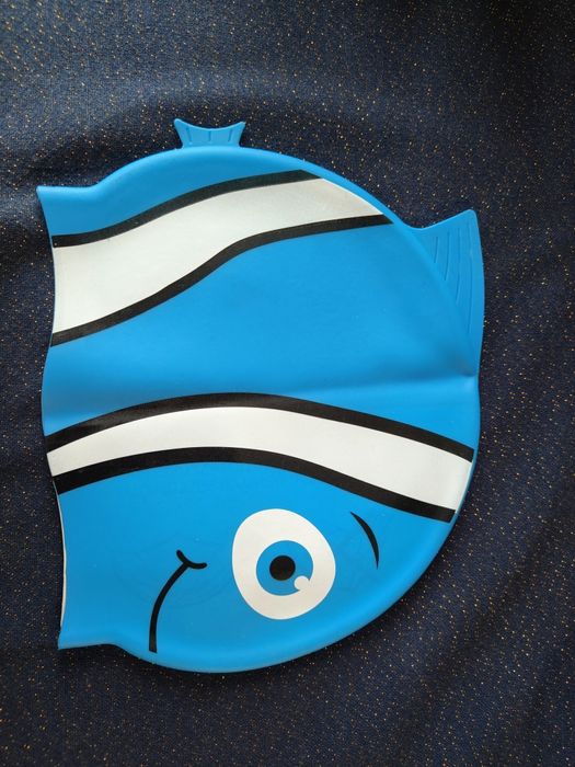 Dziecięcy silikonowy czepek pływacki WaveSport