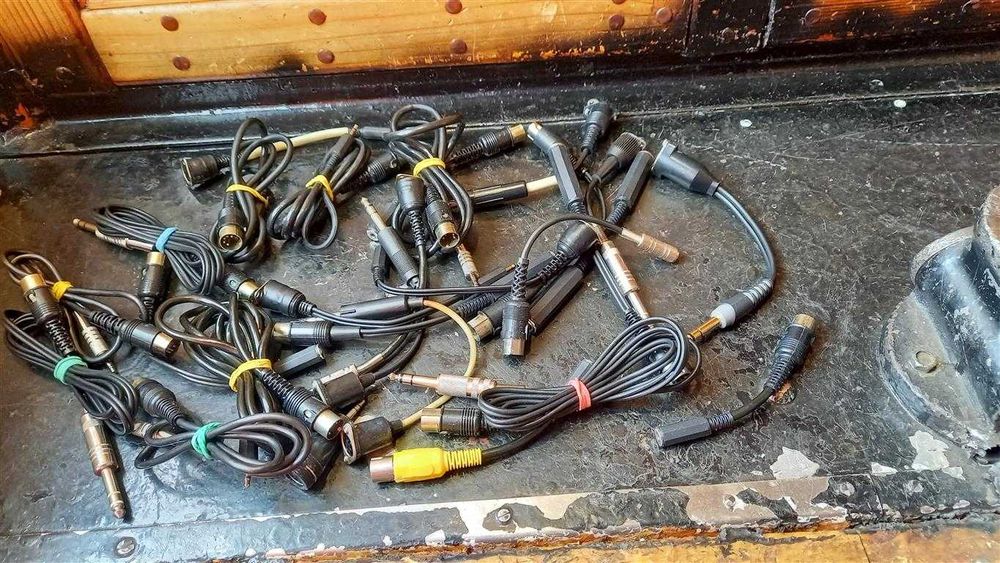 Кабель-переходник 5 pin Din-Jack 3.5/6.3 стерео папа/мама