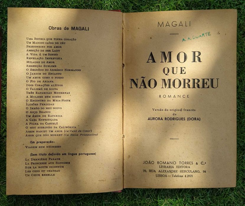 Amor que não Morreu - Magali