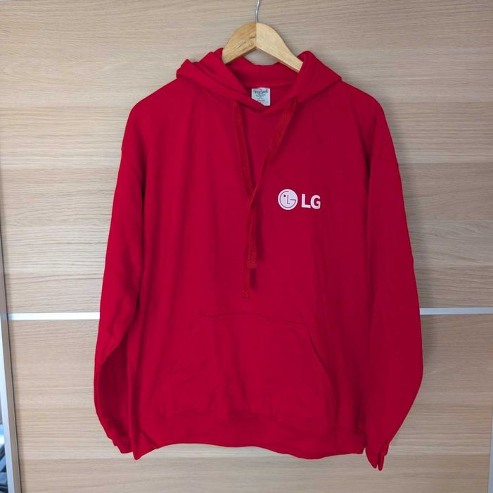 ACEITO TROCAS | Novo Hoodie Vermelho LG “Life’s Good” (Keya) Tamanho M