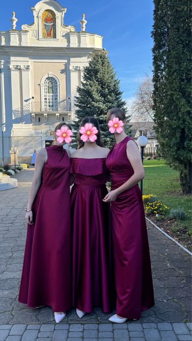 Атласні плаття ( підійдуть для дружок і на випускний)