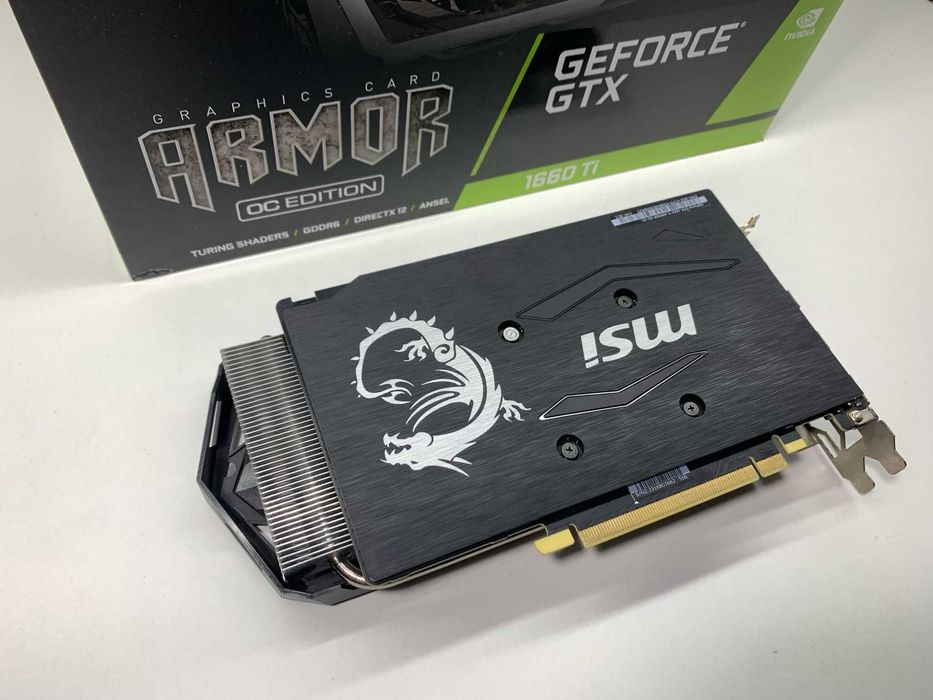 Gráfica MSI GeForce GTX 1660 Ti ARMOR OC