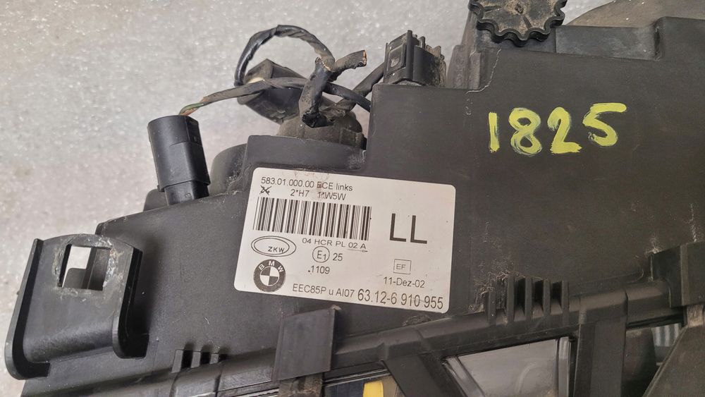 lampa przednia bmw 3 e46 lift komplet europa oryginalne zkw dem0ntaż