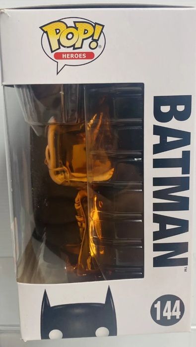 Funko Pop! Chrome Batman Figure – Limited Orange Edition64752018681346122