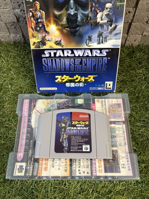 Оригінальний крутий картрідж Nintendo 64 StarWars як новий