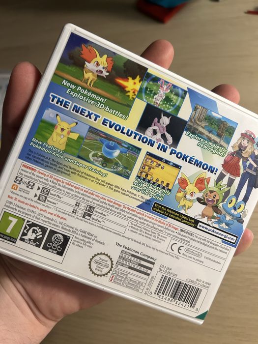 Pokemon X nintendo ds
