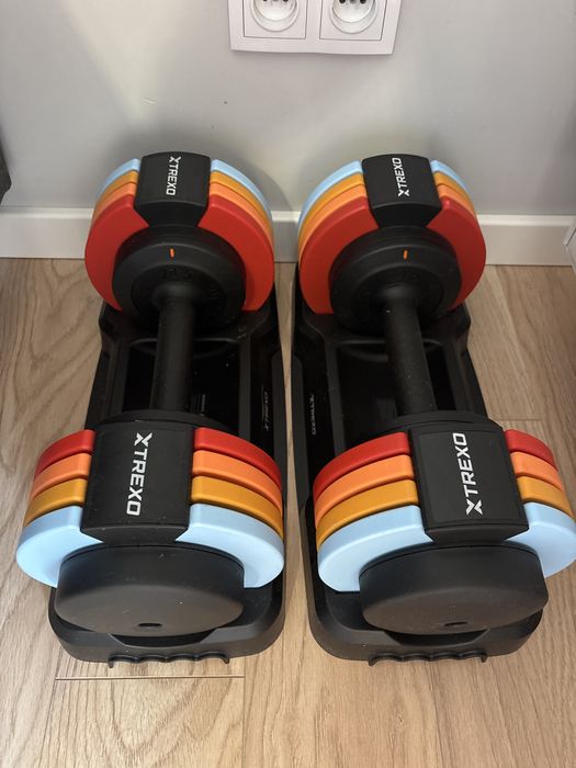 Hantel regulowany XTREXO 25 kg multicolor